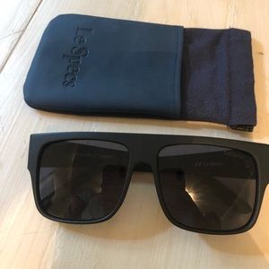 Le Specs Bravado black sunglasses